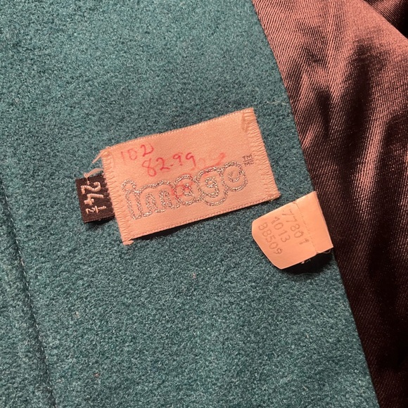 Elegant Teal Women's Coat - Picture 2 of 12